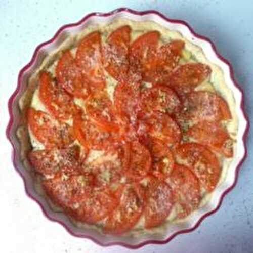 TARTE À LA TOMATE