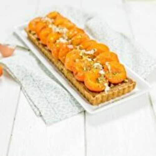 TARTE ABRICOTS PISTACHE