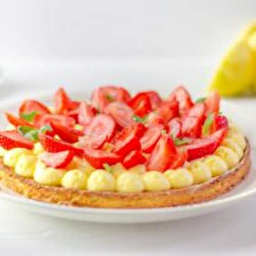 TARTE FRAISE CITRON