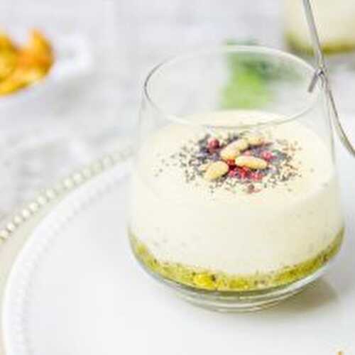 Verrine apéritive façon tiramisu de crevettes