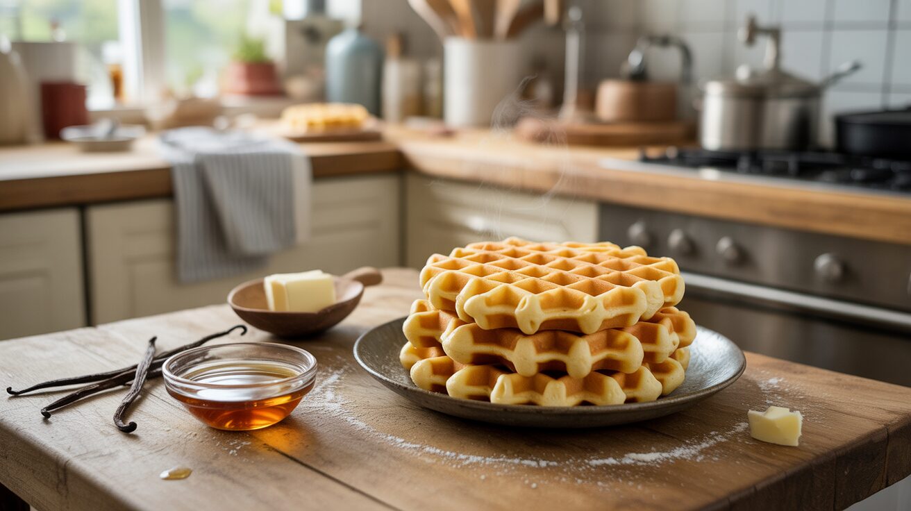 Gaufres Cyril Lignac : la recette croustillante dehors moelleuse dedans