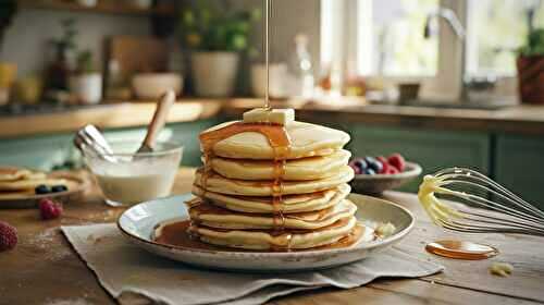 Pancakes Cyril Lignac : la recette moelleuse et légère
