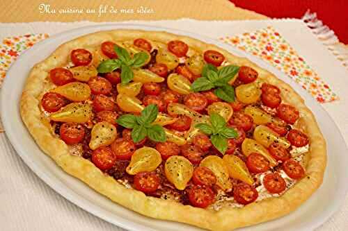 Tarte fine tomates et chèvre : les secrets d’une recette d’été réussie