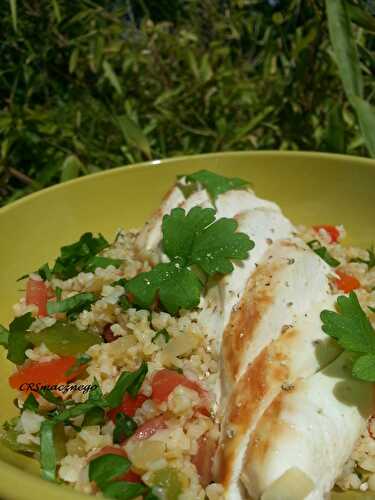 Salade de boulgour tiède