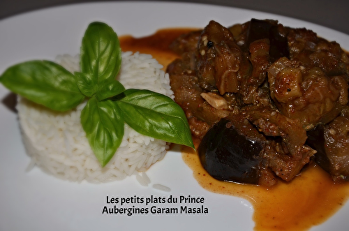 AUBERGINES GARAM MASALA