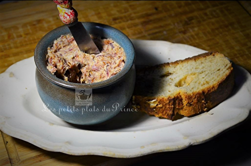 Authentiques rillettes de porc faites maison