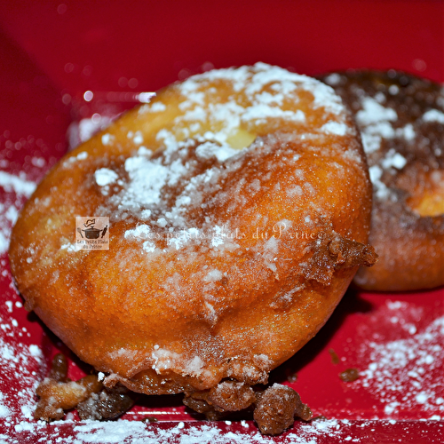 Beignets aux pommes pour Mardi gras