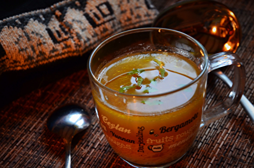 Bouillon de poule aux vermicelles à l'ancienne