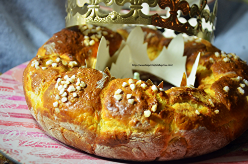 Brioche au tangzhong pour Epiphanie