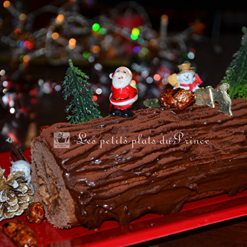 Bûche de Noël  Choco poire de Grand-maman