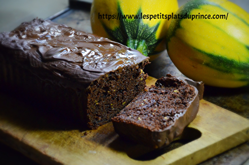 Cake très chocolat à la courgette, sans matières grasses ni lactose