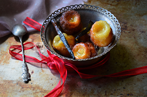 Cannelés de bordeaux au sirop vanille et rhum