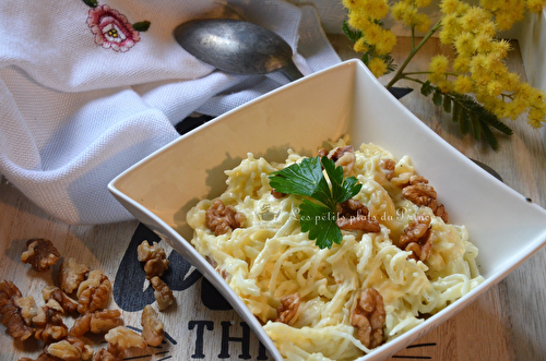 Céleri rémoulade aux noix, la recette facile