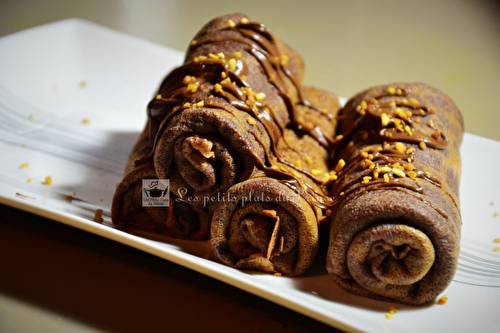 Chocolate Roll pancakes