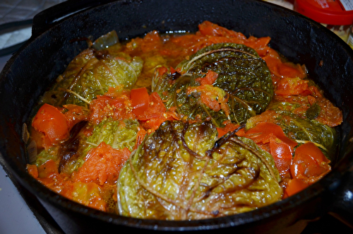 CHOUX FARCIS A L'ANCIENNE - DE LA COCOTTE A LA CONSERVE...