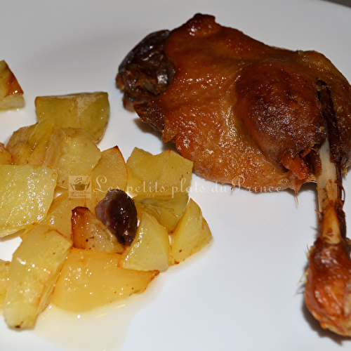 Confit de canard au four