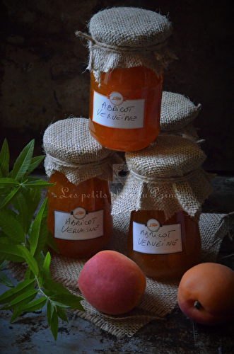 Confiture d'abricot à la verveine citronnelle