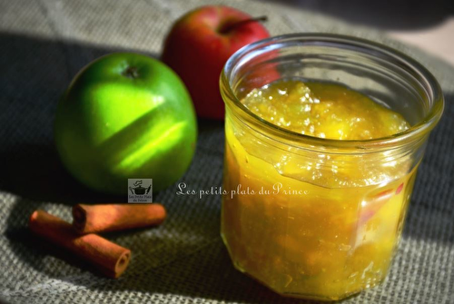 Confiture de pommes façon Tatin