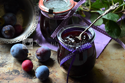 Confiture de prunes du jardin