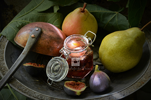 Confiture poire et figue