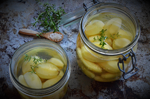 Conserves de pommes de terre grenailles au naturel