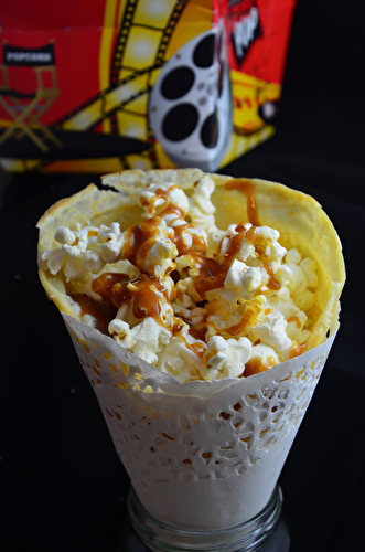 Crèpes cinéma chantilly Pop Corn