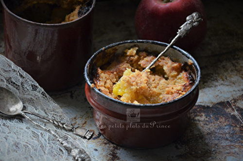 Crumble pomme et mangue