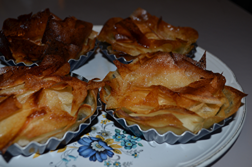 DEFI LES TOURTES C'EST PAS DE LA TARTE - CROUSTADES AUX POIRES