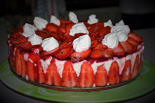 Entremet comme un Fraisier