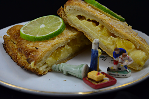 Epiphanie, la galette des Rois à l'ananas rôti, cannelle et citron vert