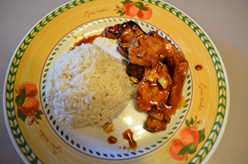 FILET MIGNON DE PORC AU CARAMEL