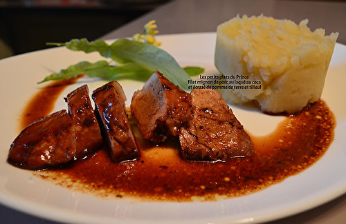 Filet mignon de porc laqué au Coca Cola