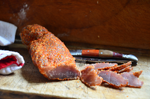 Filet mignon de porc séché au piment d'Espelette