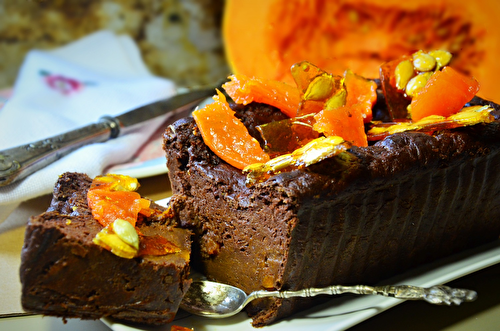 Fondant au chocolat et à la citrouille