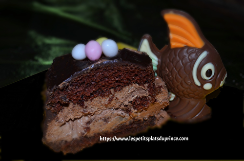 Gâteau poire chocolat pour Pâques