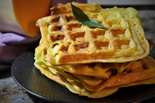 Gaufres à la courge butternut