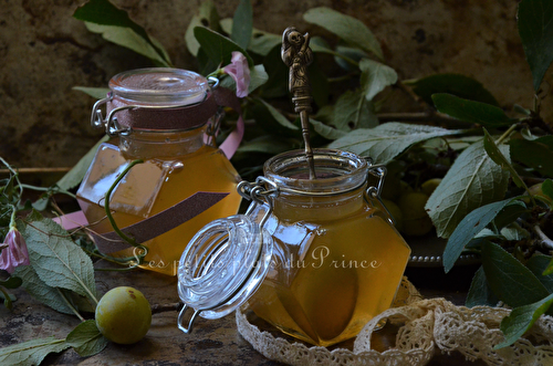 Gelée de mirabelles du jardin