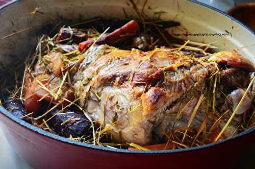 Gigot d'Agneau au foin