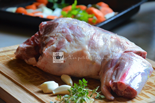 Gigot d'agneau de Pâques confit pendant 4 heures