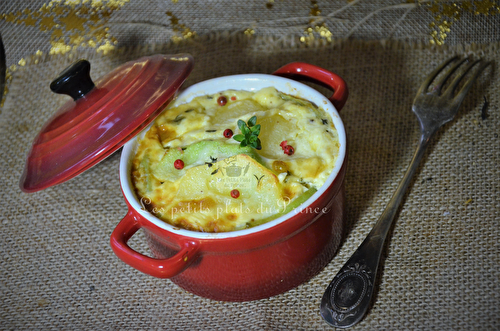 Gratins de chayotte ou christophine pour le Nouvel An