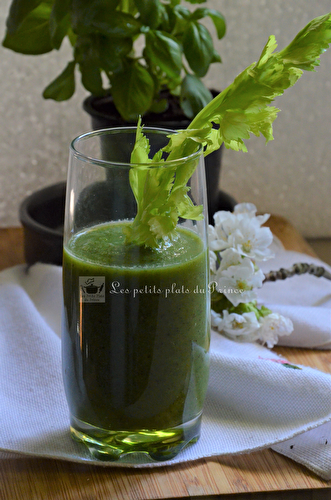 Green smoothie aux pousses d'orties
