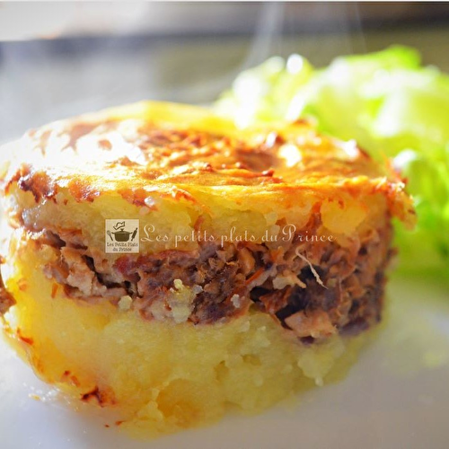 Hachis parmentier de canard