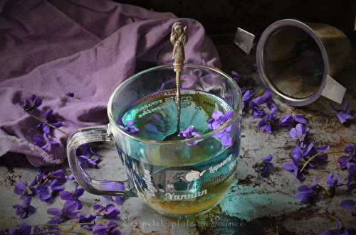 Infusion de fleurs de violettes 