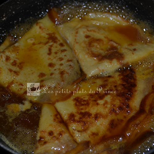 La crêpe Suzette, la recette facile