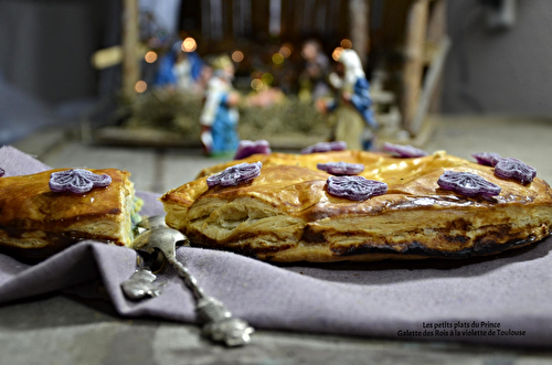 La galette des Rois à la violette de Toulouse