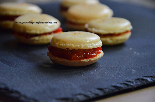 Macarons au confit de poivrons