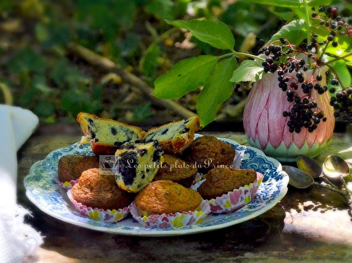 Muffins aux baies de sureau noir