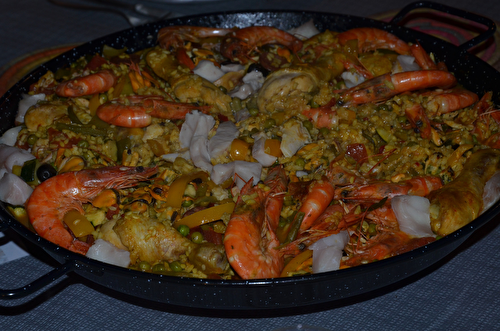 Paella andalouse 