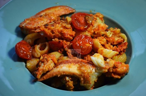 Pâtes Lumache au homard