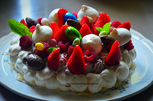 Pavlova de Pâques